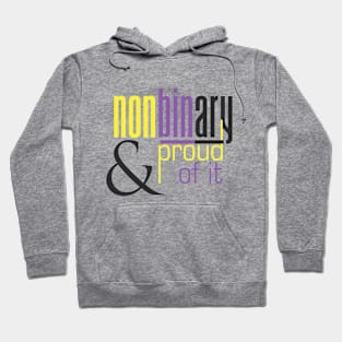 Non binary pride Hoodie